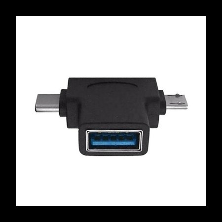 SANOXY All-in-1 USB3.0 Female to Micro USB OTG Male and USB type C Male Connector Adaptor SANOXY-VNDR-usb3-otg-adpt